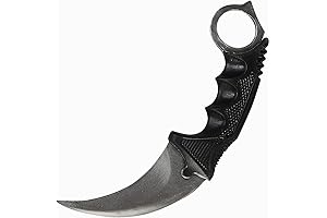 LarpGears Halloween Karambit Foam Rubber Training Fake Kinfe 7.5 inches