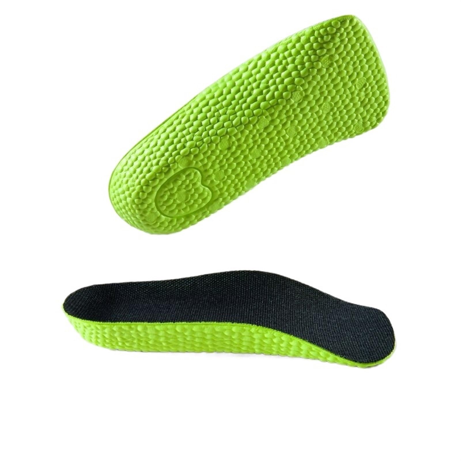 Aywtiun Men's 1.5Cm Height Increase Insoles 1Pair Height Increase Insoles For Wo Shoes Flat Feet Arch Support Orthopedic Insoles Sneakers Heel Lift Half Shoe Pads(1.5Cm)