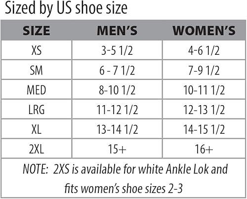 Miniatura 4 de Swede-O tobillo Lok Brace universal, breathoprene Lengua Talla XS), color blanco