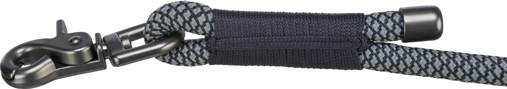TRIXIE V-Leash soft rope, adjustable dog lead with triple-length settings, durable woven rope design, strong trigger hook - Image 2