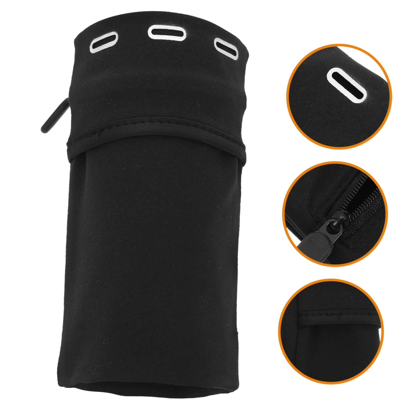 Mikikit 5pièces Pochette De Bras pour Téléphone Portable Brassard Unisexe Léger pour Sport Course pour Écouteurs Idéale Pours Activités Extérieur