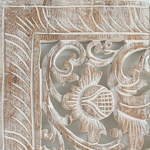 Moroccan King Headboard Medallion Sculpture Bedroom Furniture Oriental Wall Art Hanging Mounted Home Coastal Living Decoration From Thailand 72 Inches #TOP5