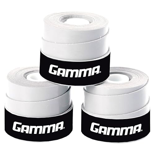 Gamma Sports Supreme Overgrip for Tennis, Pickleball, Squash, Badminton, and Racquetball Racquets, Multiple Pack Sizes and Colors