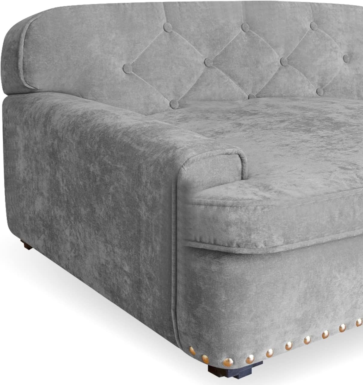 Makora Krosno Glass Makora Dog Bed Chair Suki Light Grey, Medium