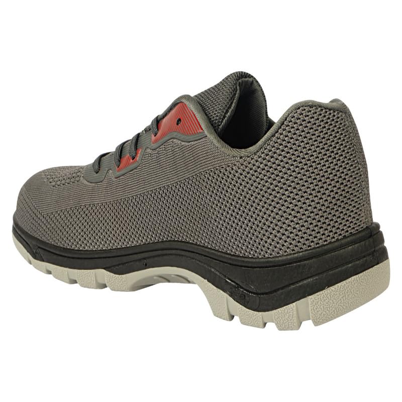 Image of Unistar Men's Leather Safety Shoes with Steel Toe Slip Resistant Industrial Work Boots Water Resistant Construction Footwear for Daily Use