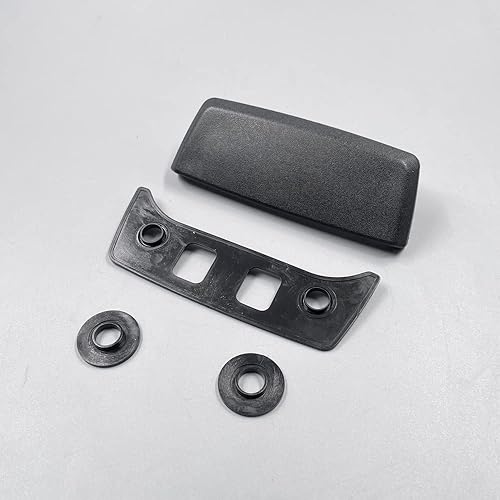 Miniatura 2 de HUYILUN0104 Pestillo de manija de cristal para ventana exterior trasera compatible con Nissan Armada Pathfinder 90336-7S000