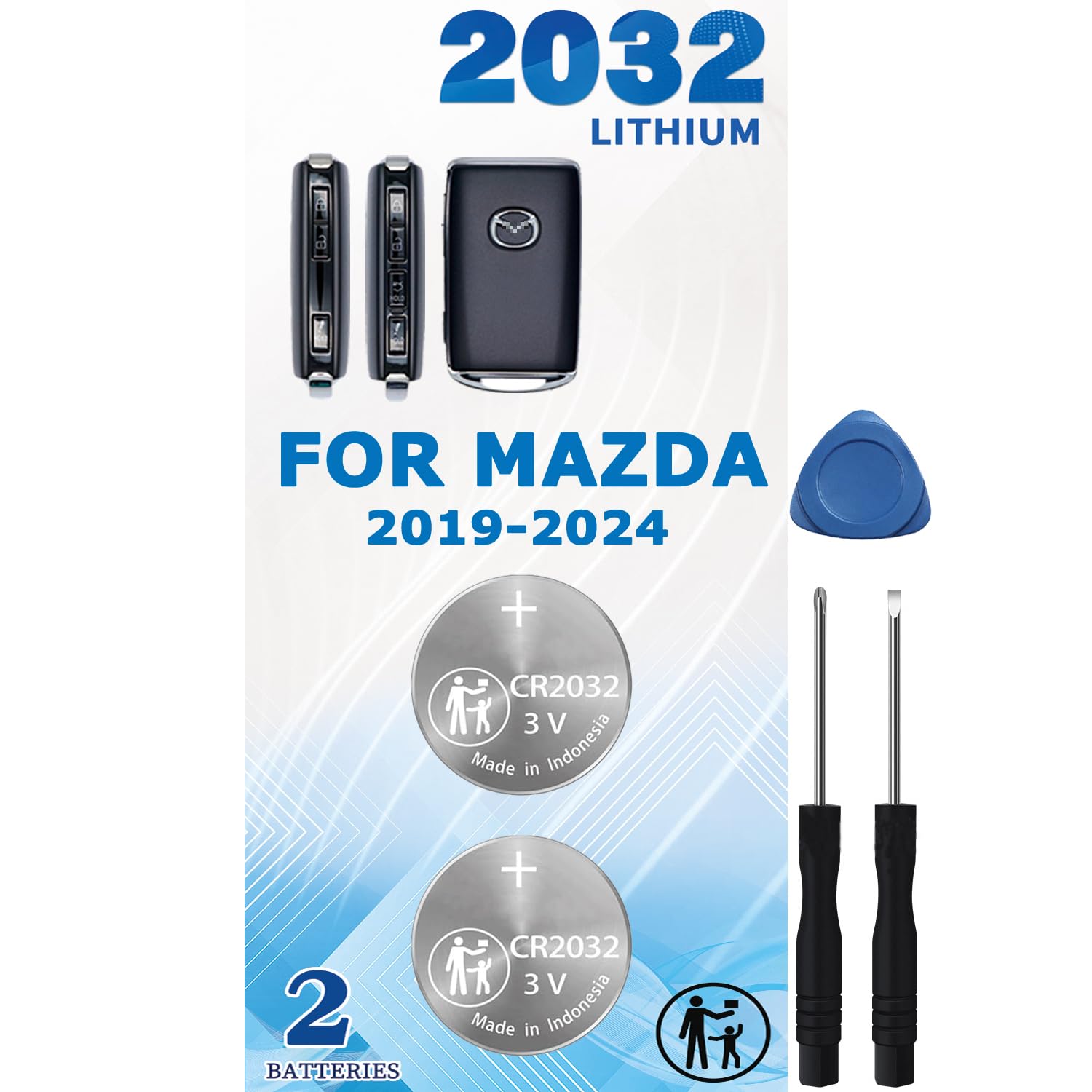 Pila Cr2032 Paquete De Baterías De Mando A Distancia CR2032 2032