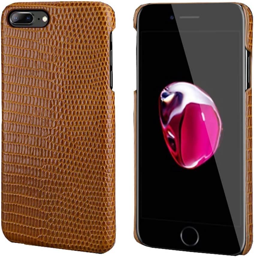 Etui cuir de luxe rose rouge motif litchi antichoc pour iPhone 8 et SE 2020 4.7 pouces