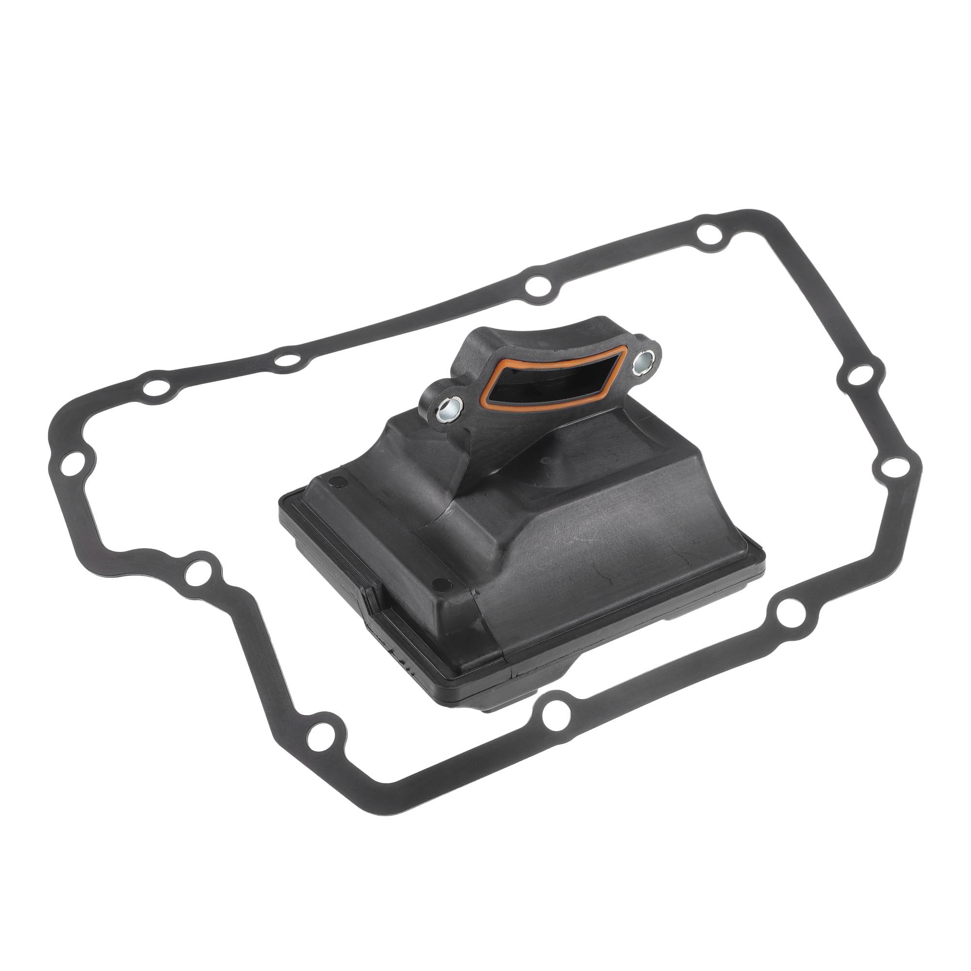 QUARKZMAN Kit De Filtro De Transmisión Automática Para Volvo S60 14-18 | 2 Pcs, Para Transmisiones Af40/Af21/Tf-80Sc/Tf-81Sc, Para Volvo Xc70/S80, Material Plástico/Caucho, Negro, Junta 11 Orificios