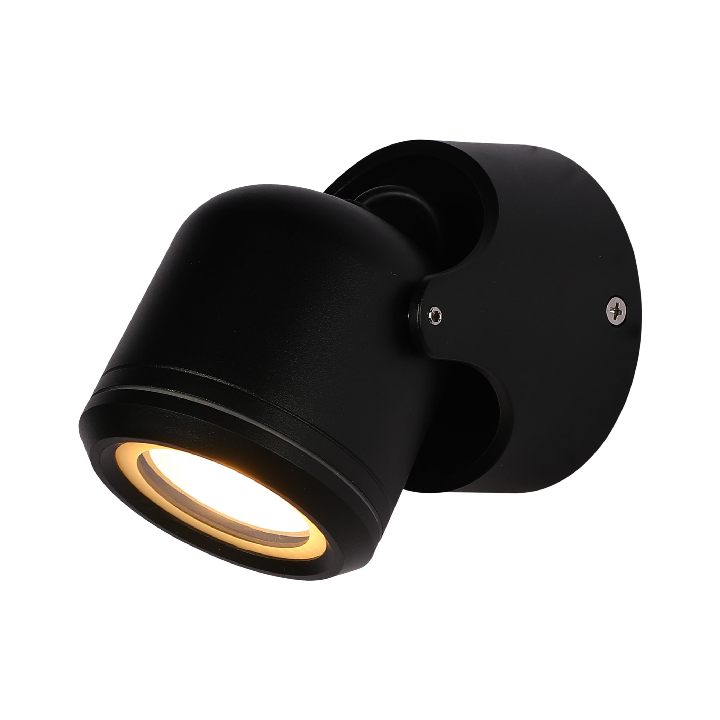 TEKLED Up Down Tiltable Black Outdoor Wall Light, 1 Lamp - Image 2
