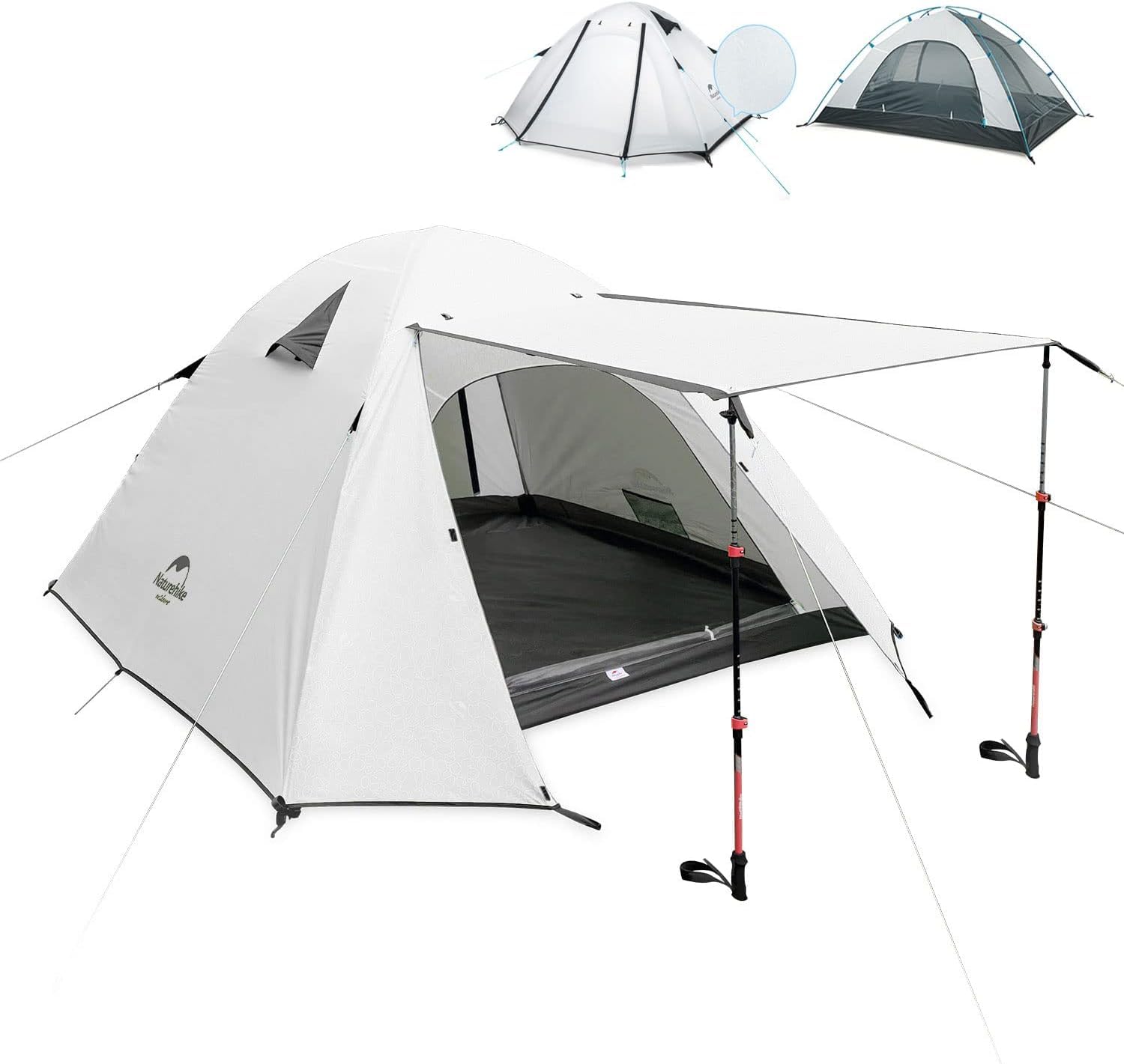 Amazon.co.jp: Naturehike公式ショップ テント 2~3人用 軽量 前室付き