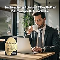 Vista 7 de Hellomush Café Shilajit orgánico – Mezcla de café Shilajit del Himalaya prémium con Cordyceps, melena de león, chaga y ashwagandha – Energía natural