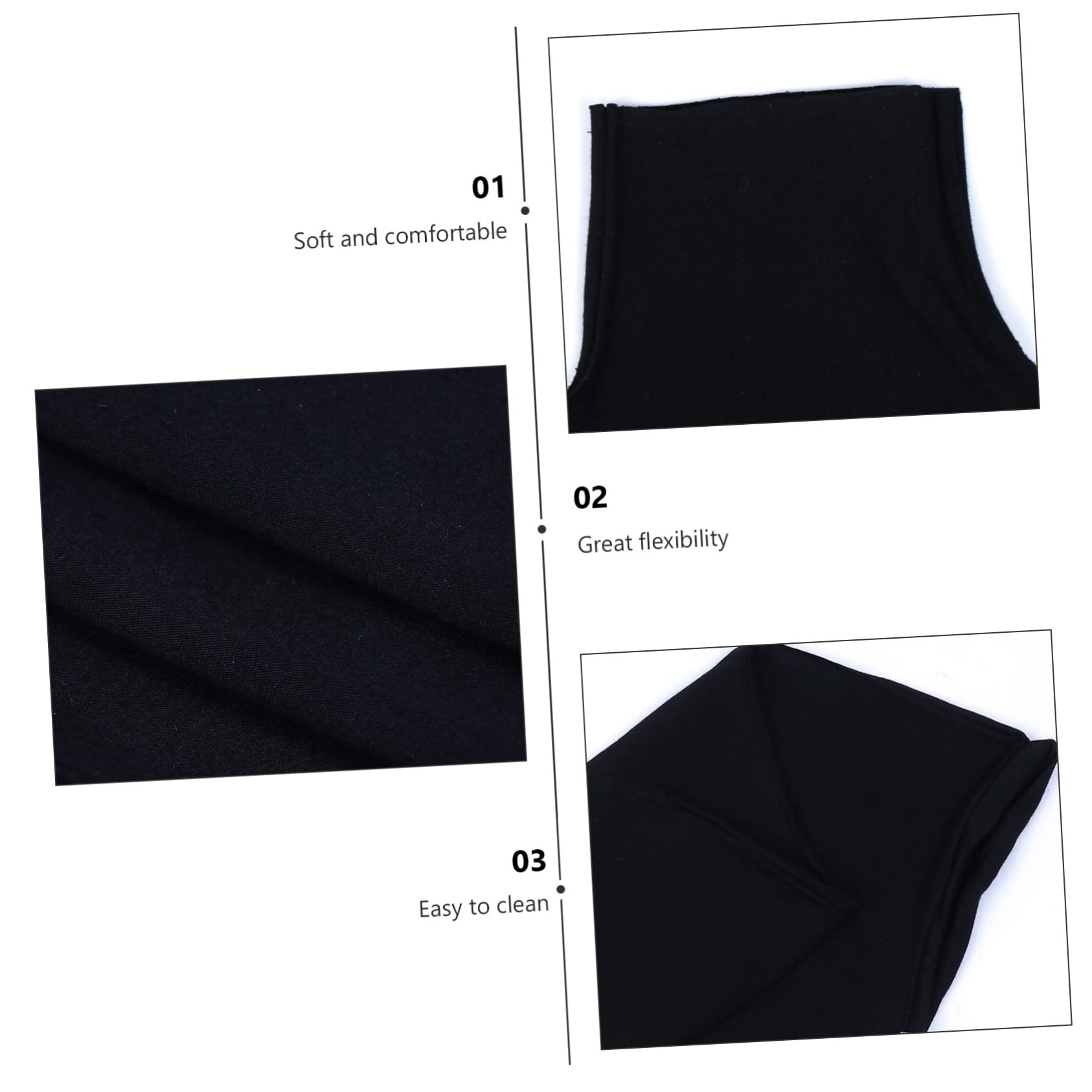 Housse En Coton Élastique Noir Pour Mannequin Femme - Couverture Décorative Pour Présentation Vêtements & Accessoires - Lavable, Réutilisable - 11