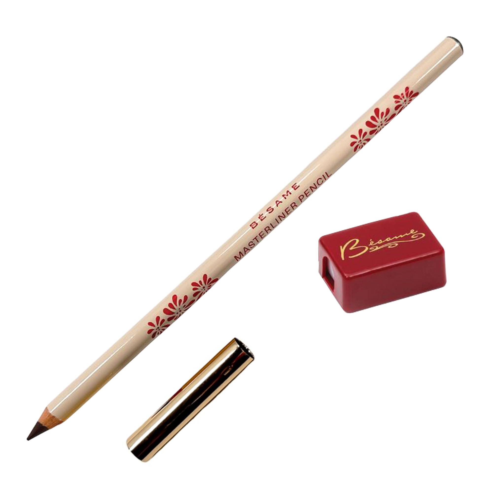 BESAME COSMETICS - MasterLiner Pencil Brown, Matte Brown Eyeliner