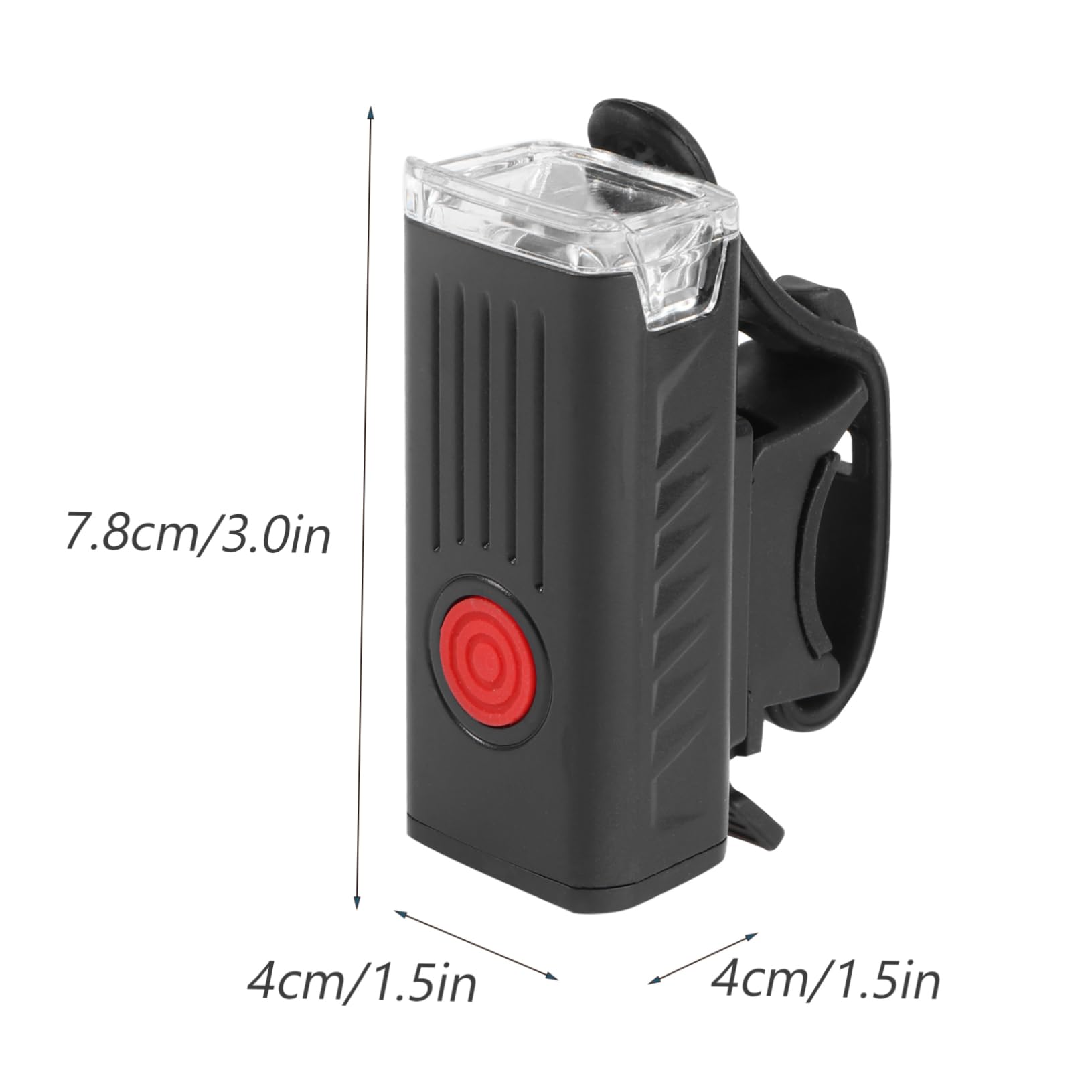 KOMBIUDA Outdoor Bike Riding Headlight 2pcs Rechargeable Bike Lights 3 Modes Bike Light Accessories for Night