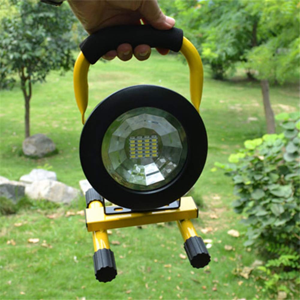 Portable Emergenza Ricaricabile LED della Luce di inondazione 30W 24LED Impermeabile IP65 Spotlight Lampada di Campeggio proiettore Esterno,2Pack