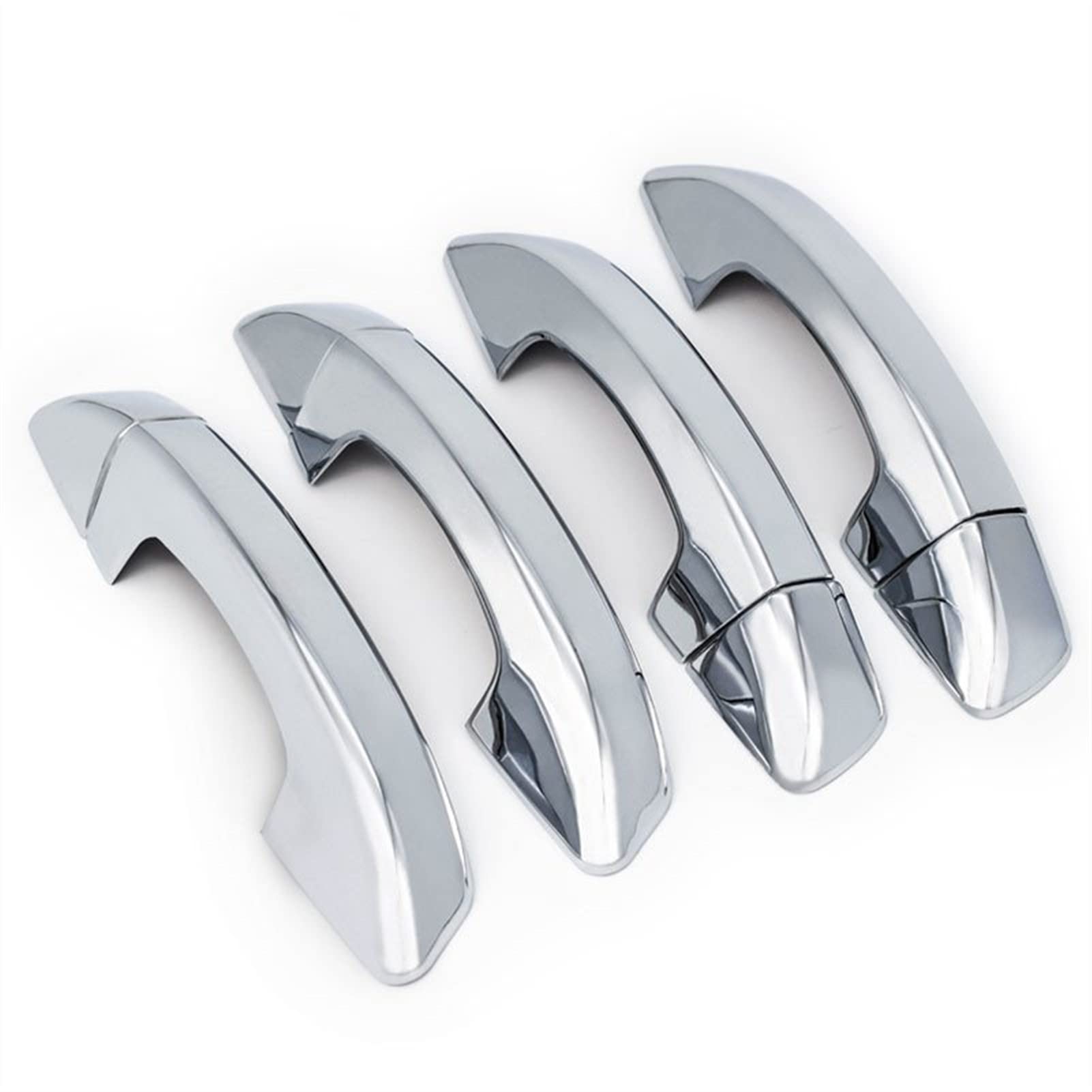 FAHBSTR Exterior Door Handle Cover for Superb 2009-2012 Chrome Car Side Door Handle Cover Trim Styling Accessories