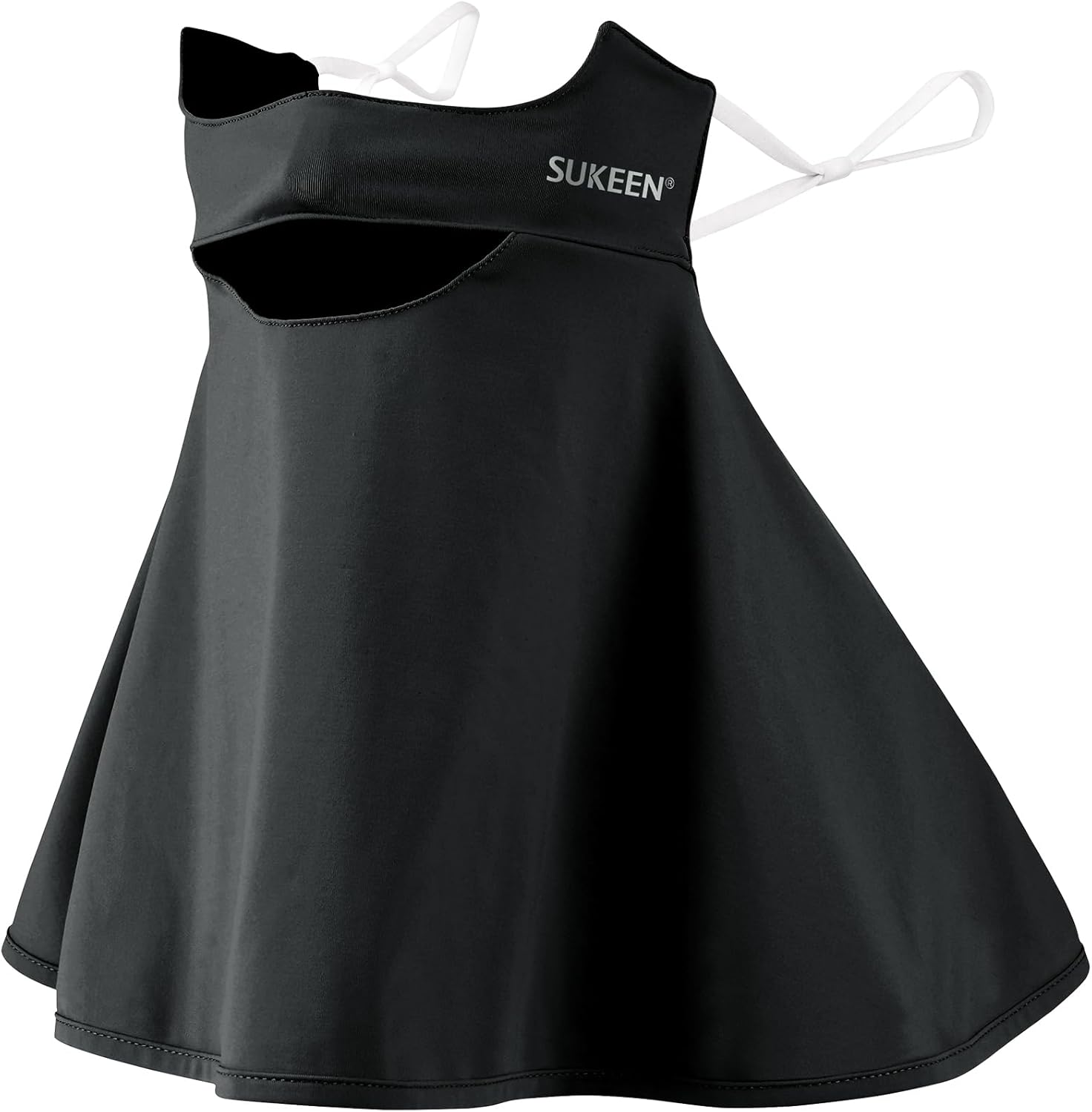 Sukeen UPF 50+ Cooling Face Cover Unisex, Neck Gaiter Scarf Breathable Earloopr Face Mask for Outdoor Biking Climbing Fishing Black - Image 11