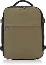 CELIMS - Cabin Travel Backpack 40 x 30 x 20 cm | Low Cost Cabin Suitcase | Waterproof & Ultra-Resistant | Khaki