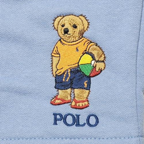 POLO RALPH LAUREN Men's Cotton/Polyester Blend Bear Fleece Shorts (2XL, Blue)3
