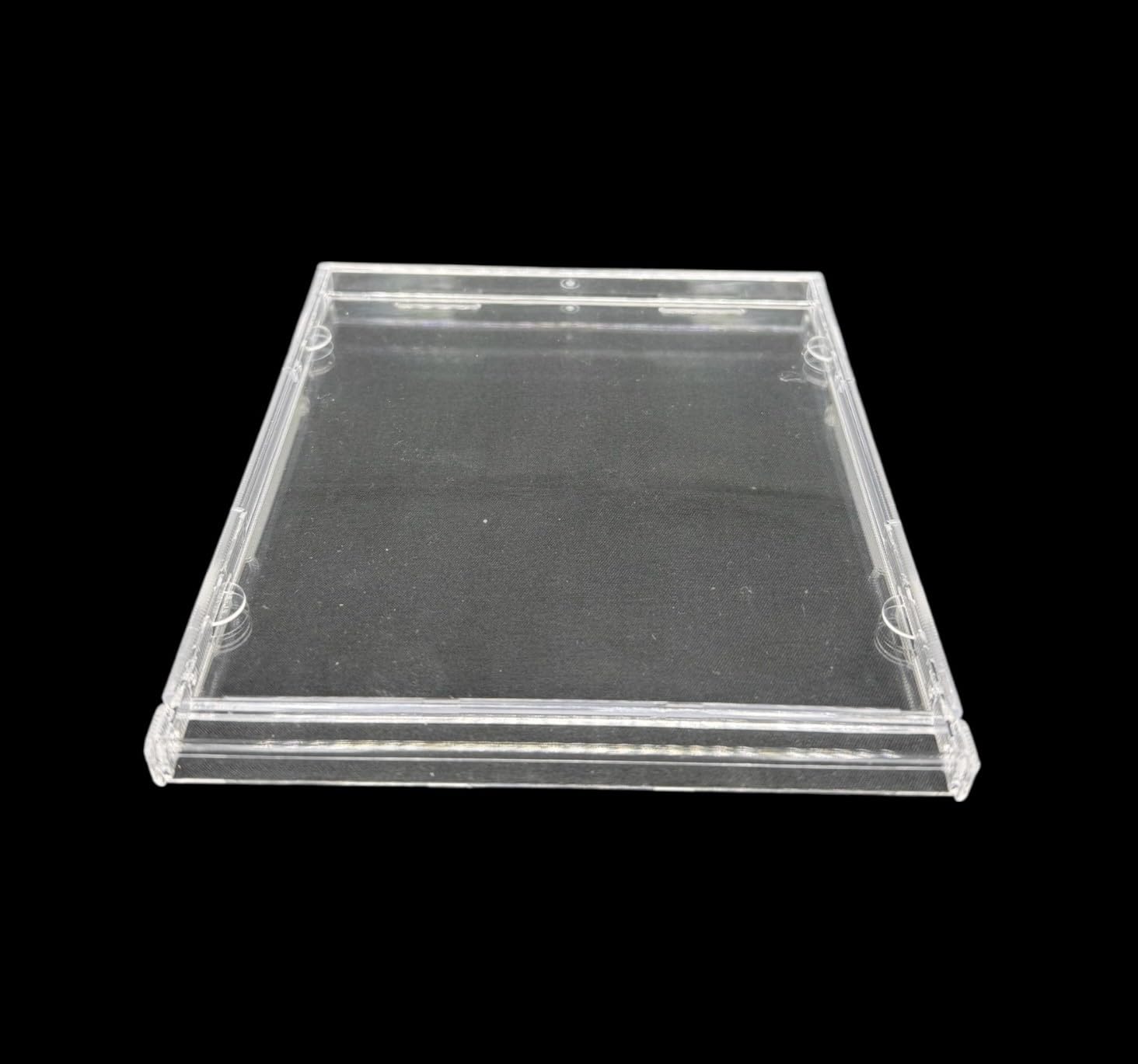 10 custodie trasparenti di ricambio per CD senza vassoi, dimensioni standard 141 x 124 x 10,4 mm, perfette per sostituire custodie danneggiate per album (100)