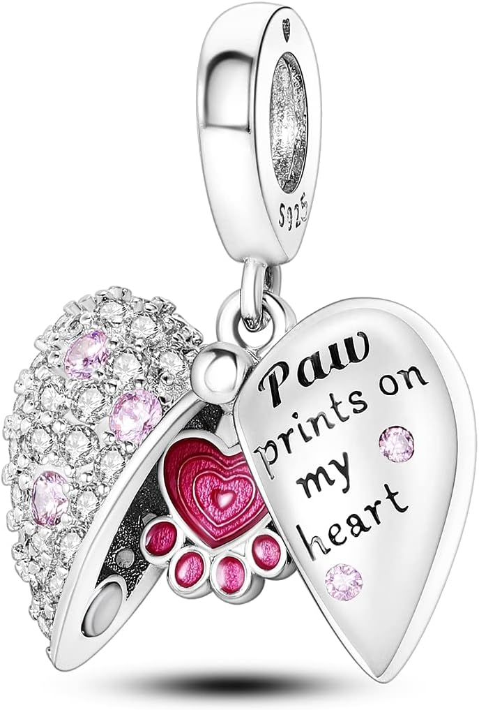 MULA 925 Sterling Silver Charms for Bracelets and Necklaces Family Letters Dangle Pendants Airplane Travel Beads Family Tree Jewelry Charms for Women