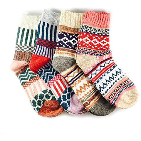 JOYCA & CO. Women's Winter Crew Socks Cover