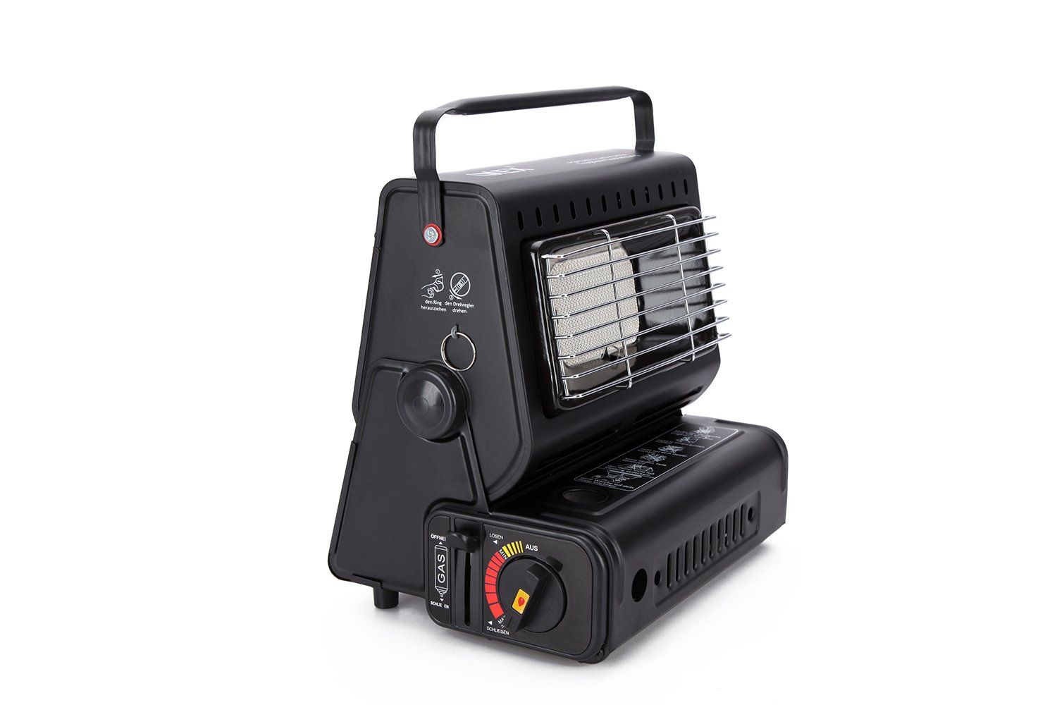 IMEX - Calefactor de gas cerámico para exterior, tiendas de campaña, camping, 1,3 kW