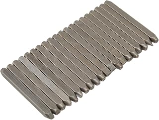 MUNEFE 20Pcs Metal Stamping Kit, Jewelry Engraving Tool, Chisel Carving Tool, Suitable for Metal Ornaments, Sports Equipment and Tableware