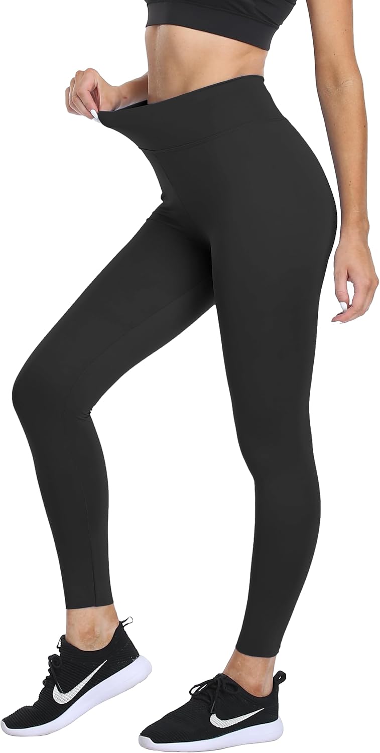 LIGHTBACK 2 PCS Yoga Pants for Women Stretchy Workout Leggings High Waist Tummy Control Athletic Leggings - Image 3