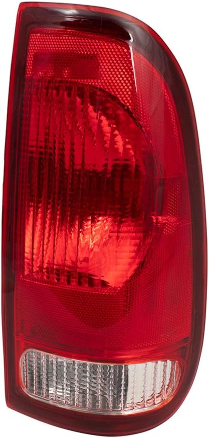 Tail Light for 1997-2004 F-150 Regular Cab/Supercab Styleside XL/XLT LD for 1997-1999 F-250 for 1999-2007 F-250 Super Duty for 1999-2007 F-350 Super Duty for 2004 F-150 Heritage F85Z13404CA Right