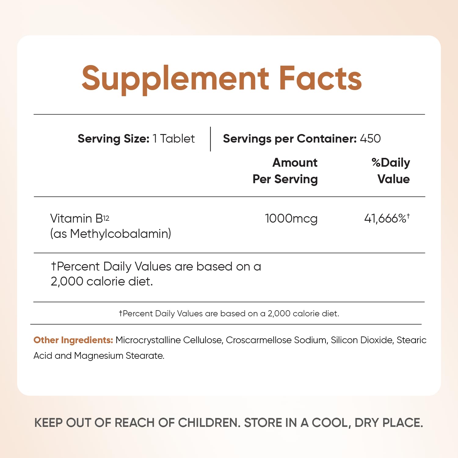 WeightWorld Vitamin B12 Methylcobalamin 1000mcg | 1+ Year Supply, Non-GMO — Amazon image 6