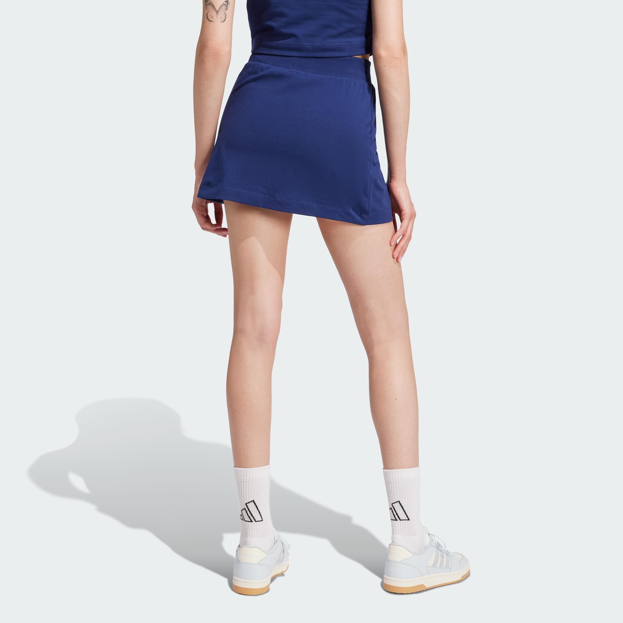 adidas Women's Jupe-Short Coton Essentials Color-Pop