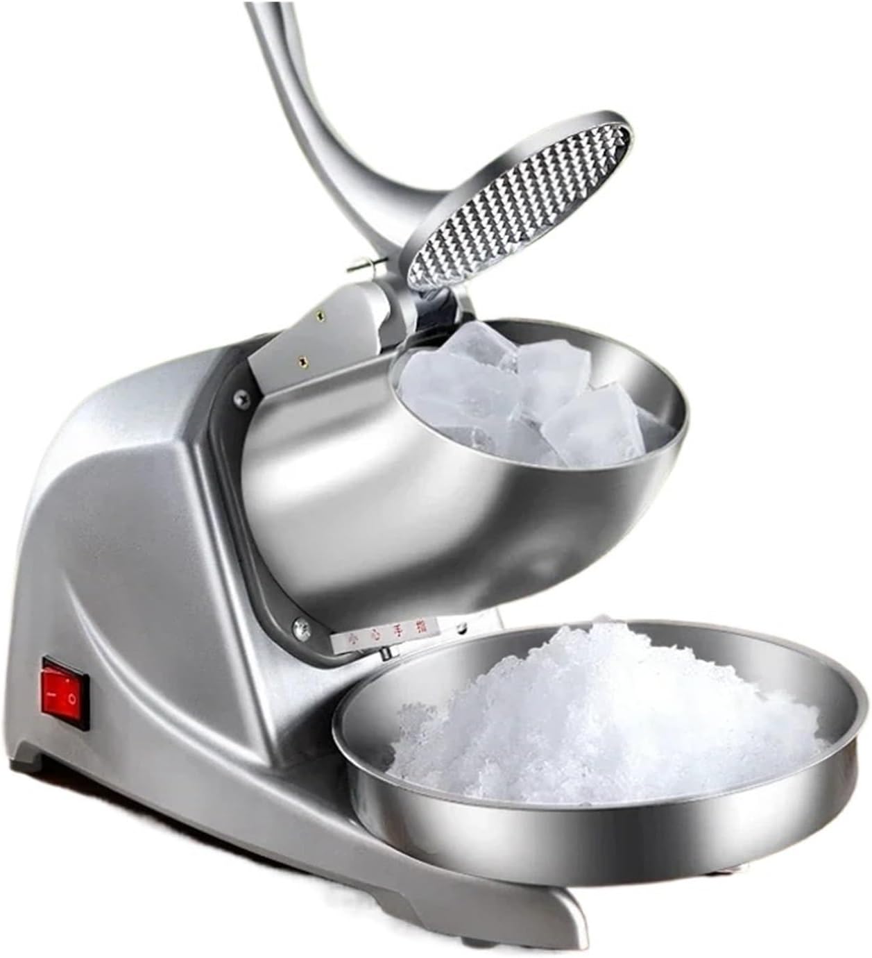 Ice Crusher Commercial Dedicated for Milk Tea Shops Ice Crusher Dozen Shaved Ice Maker Slush Kitchen Accessories(Us)