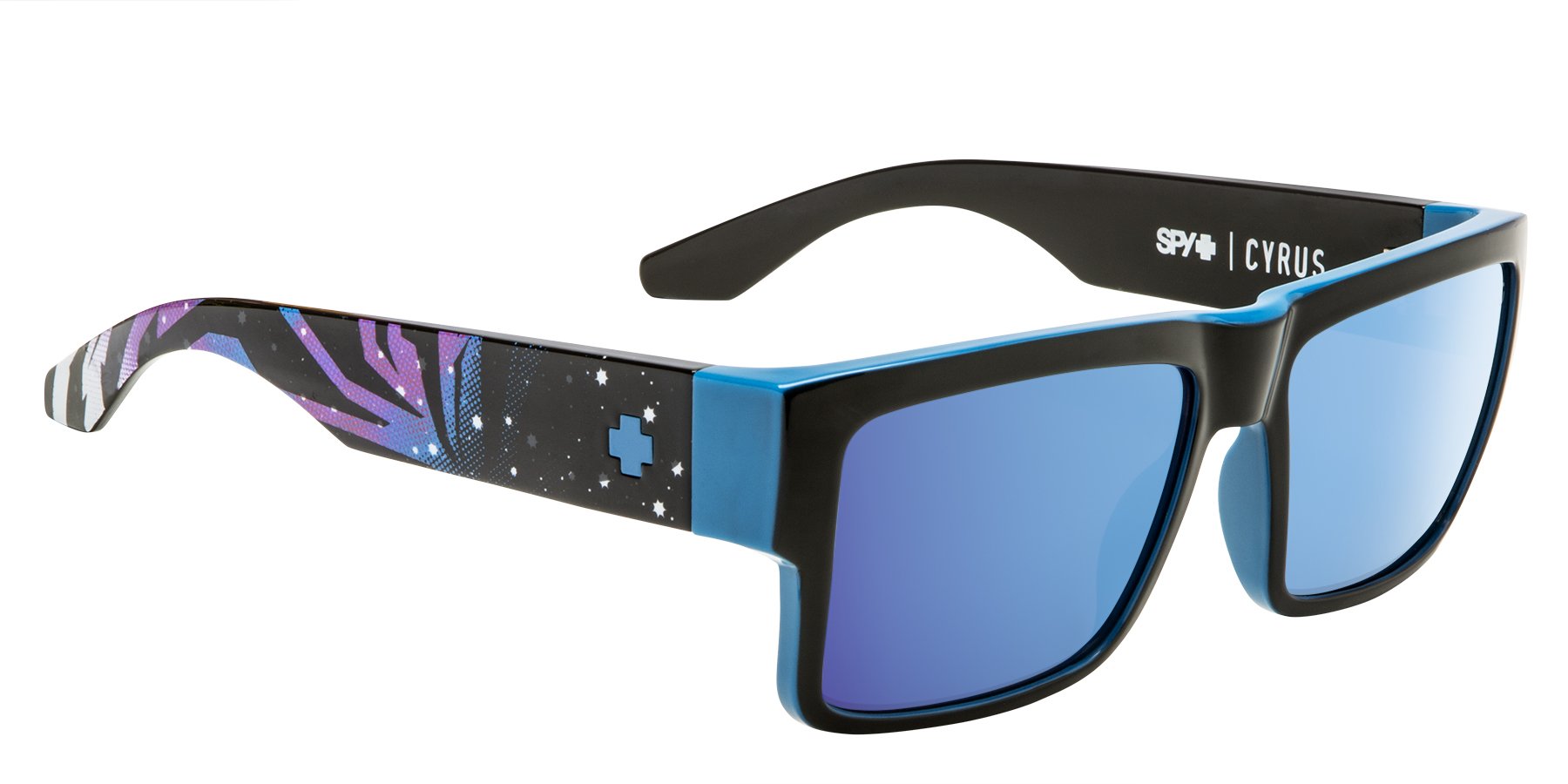 Spy Optic Cyrus, Square Sunglasses, Color and Contrast Enhancing Lenses