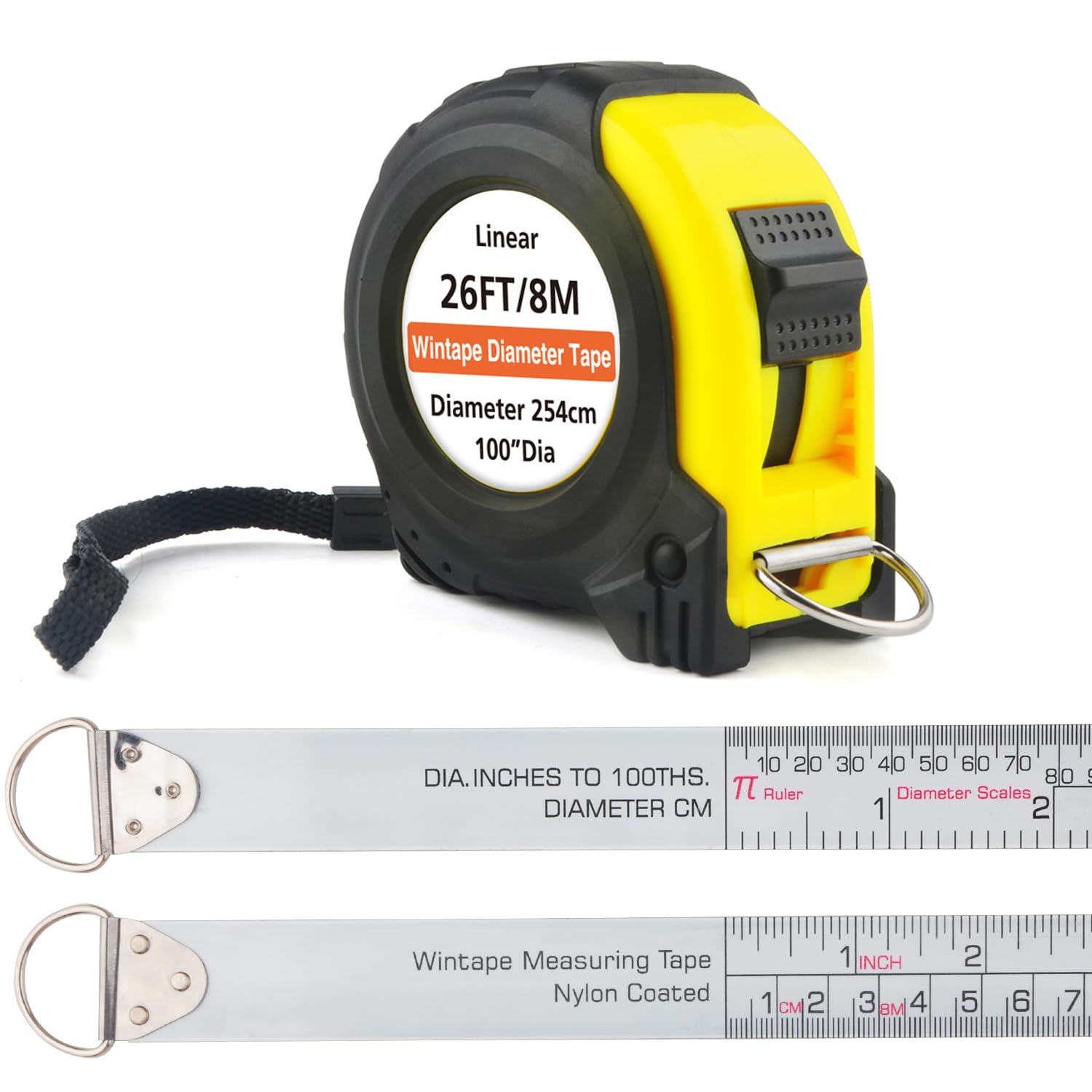 Blade Armor Tape Measure (8m Length, Lock, Automatic Rewind, Belt Clip, DYNAGRIP), 8 m - Image 3