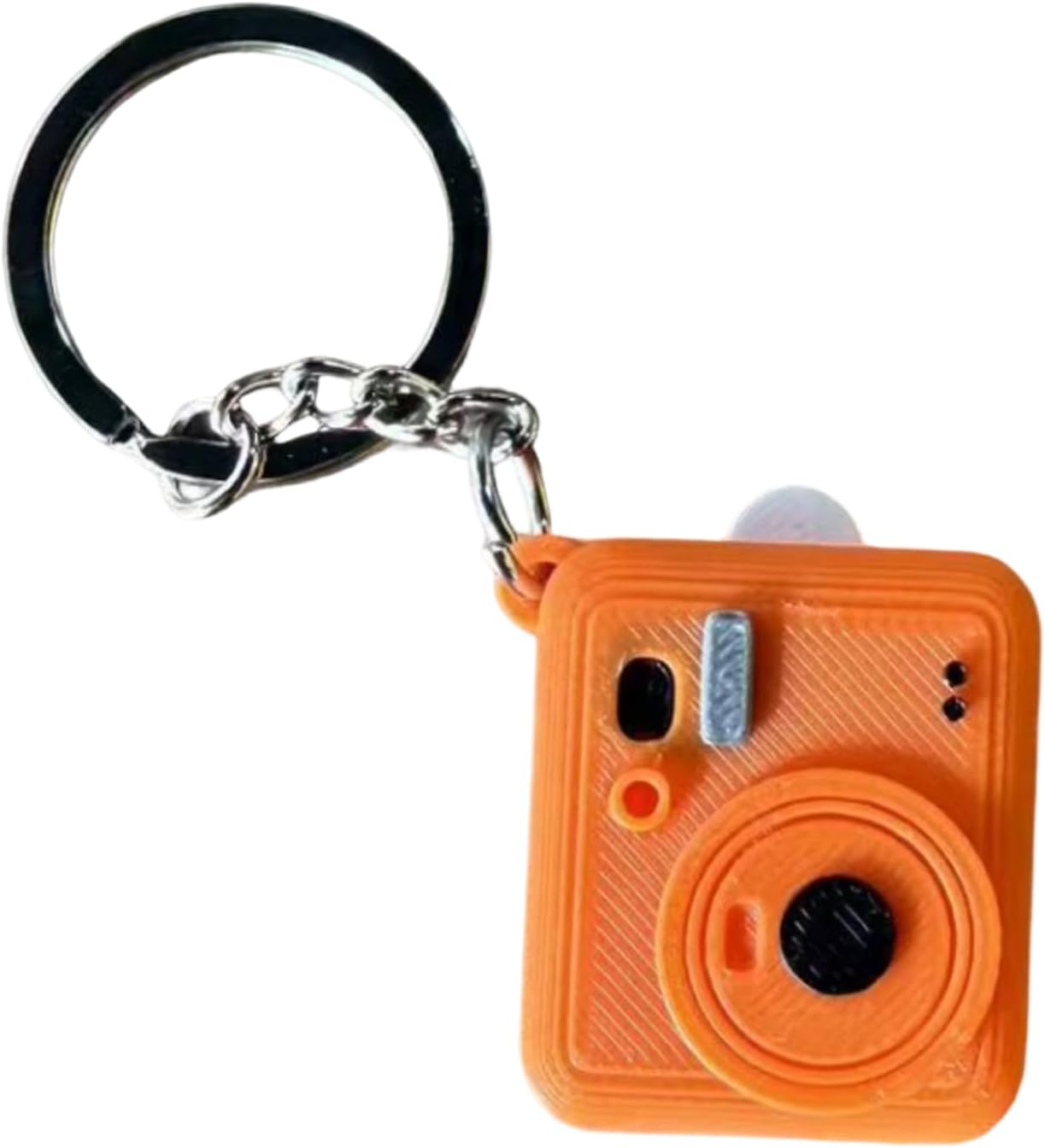 QMQJIA 3D Printed Camera Keychain Photo Storage Design