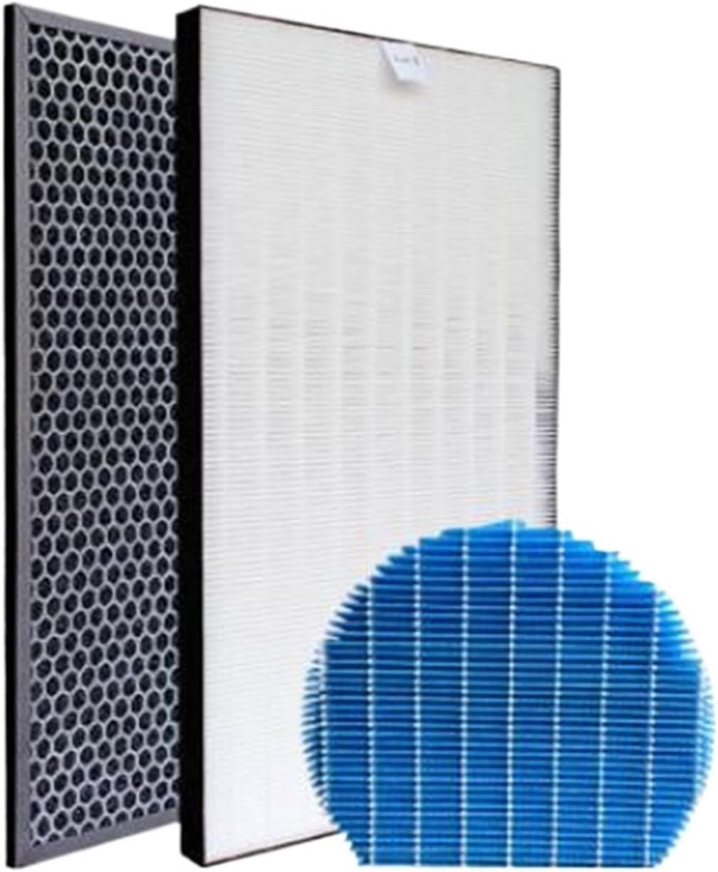 Compatible For Sharp KC-D40E-W KC-D50 KC-E50 KC-F50 KC-D40E. Air Purifier Humidifier Filter 400 * 220 * 27(2 pcs)