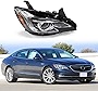 CONCEPT AUTOMOTIVE LIGHTS For 2017-2019 Buick LaCrosse Headlight LED Chrome Housing Headlamp [HID/Xenon w/AFS Model] (Right/Passenger Side) 26221316 | GM2503460