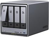 UGREEN NASync DXP4800 Pro Bundle with HDMI Cable, 4-Bay NAS Server, Compatible with Third Party NAS Hard Drives/HDD for Home & Office (Diskless) - 1