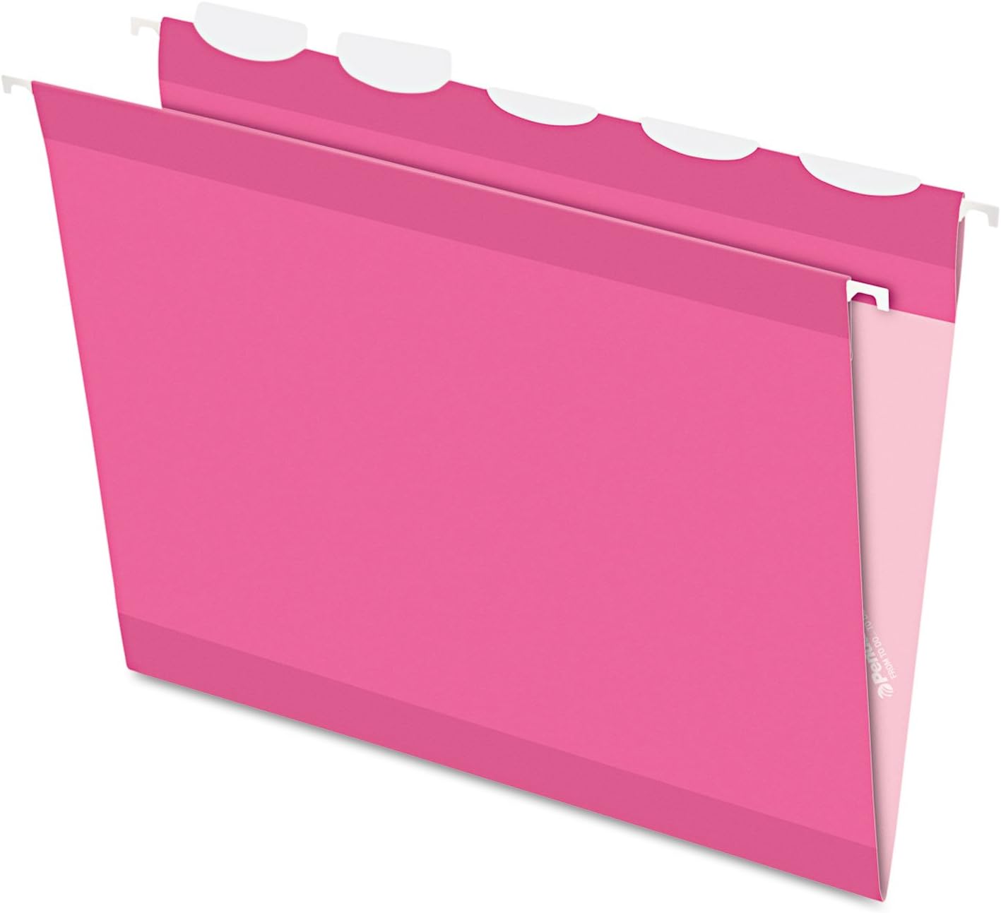 Pendaflex Color Hanging Folders, Built-In 1/5 Tab, Letter, Pink, 20/BX (90240)