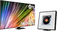 Samsung AI Big TV 85" Neo QLED 4K 85QN85D 2024 + Music Frame Samsung LS60D Combo