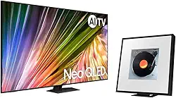 Samsung AI Big TV 85" Neo QLED 4K 85QN85D 2024 + Music Frame Samsung LS60D Combo
