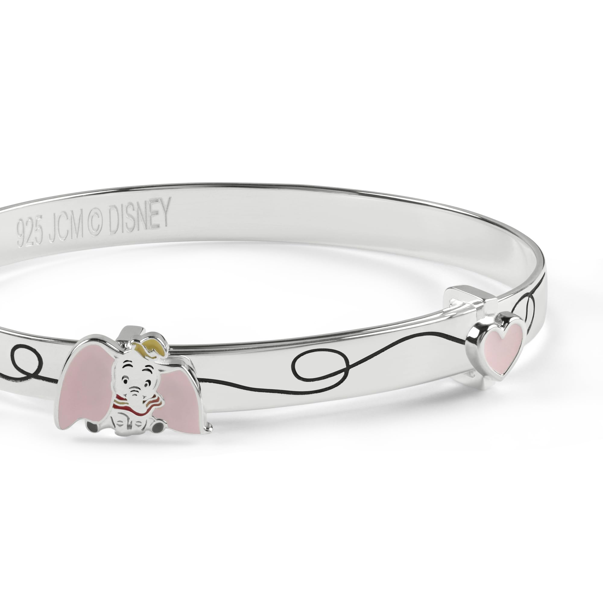 Armreif aus Sterlingsilber, Motiv: Sweet Dreams, Eule, Einheitsgröße, Sterling-Silber