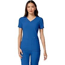 Cherokee Womens Medical Scrub Top Iflex V-Neck Knit Panel Top - CK605