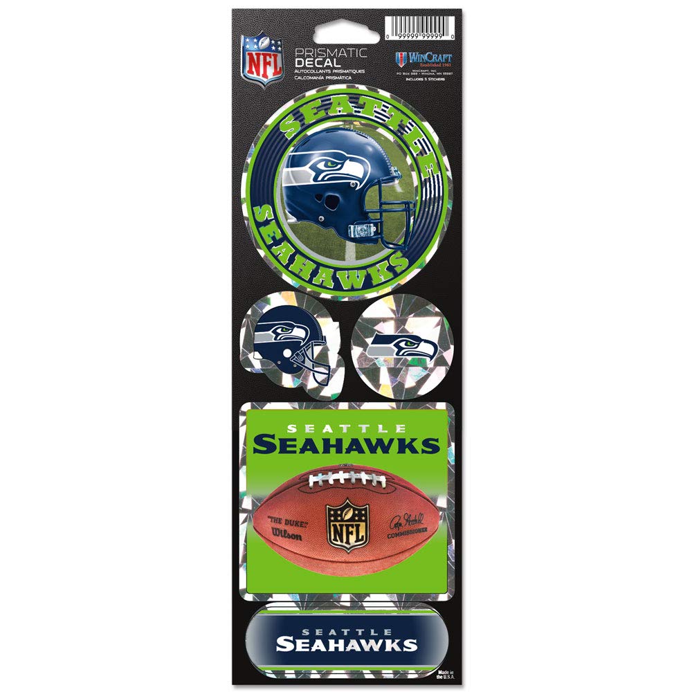 WinCraft NFL Prismatic Stickers One Size multicolor