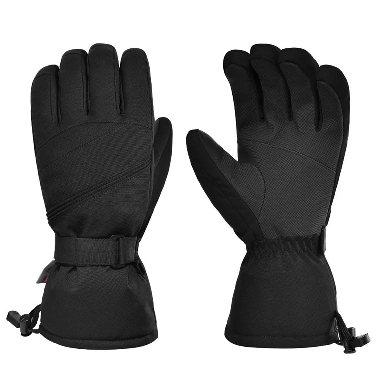 Ski Neige Gants Écran Tactile Hiver Chaud Doigt Complet Étanche Moto Thermique Épaissir Gants de Snowboard