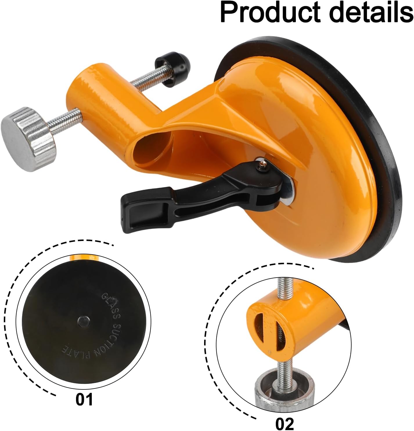 Adjustable Height Setter Wall Tile Leveler Suction Cup For Large Plate Marble Stone Board Installation With Strong Grip And Adjustable Splicer