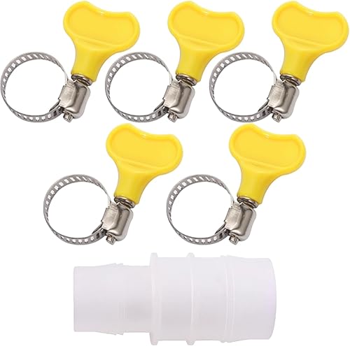 Adaptador universal de manguera de drenaje para lavavajillas con extensión y abrazaderas de manguera, kit de conexión de manguera de eliminación de