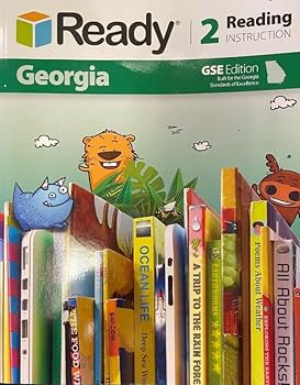 Paperback Ready Georgia GSE Ed. Grade 2 Reading Instruction Book